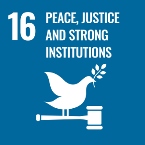 ［Goal 16］ Peace, Justice and Strong Institutions